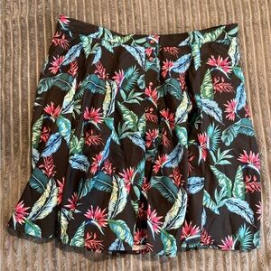 DIXXON Floral Print Mini Skirt